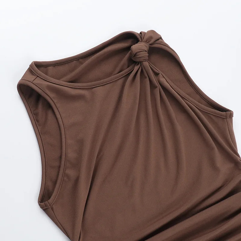 Women Sexy Slim Fit Bodycon Dress Summer New Solid Hot Girl Party Dress Custom