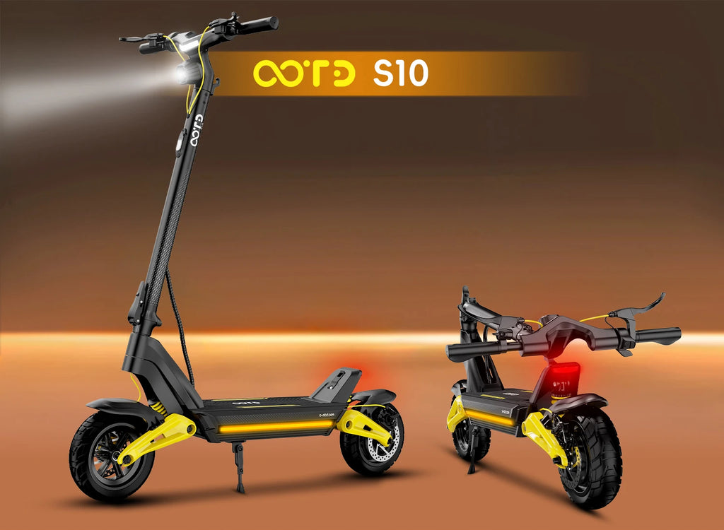 Small Electric Scooter with 10-inch Tyres and Single Motor, 48V 20AH 25KM/H Lightweight Elec Scooter for EU Stock