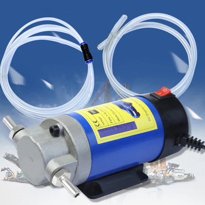 12V 24V Electric Scavenge Suction Transfer Change Pump Oil Transfer Pump 1-4L/min Motor Oil Diesel Extractor Pump For Car Boats
