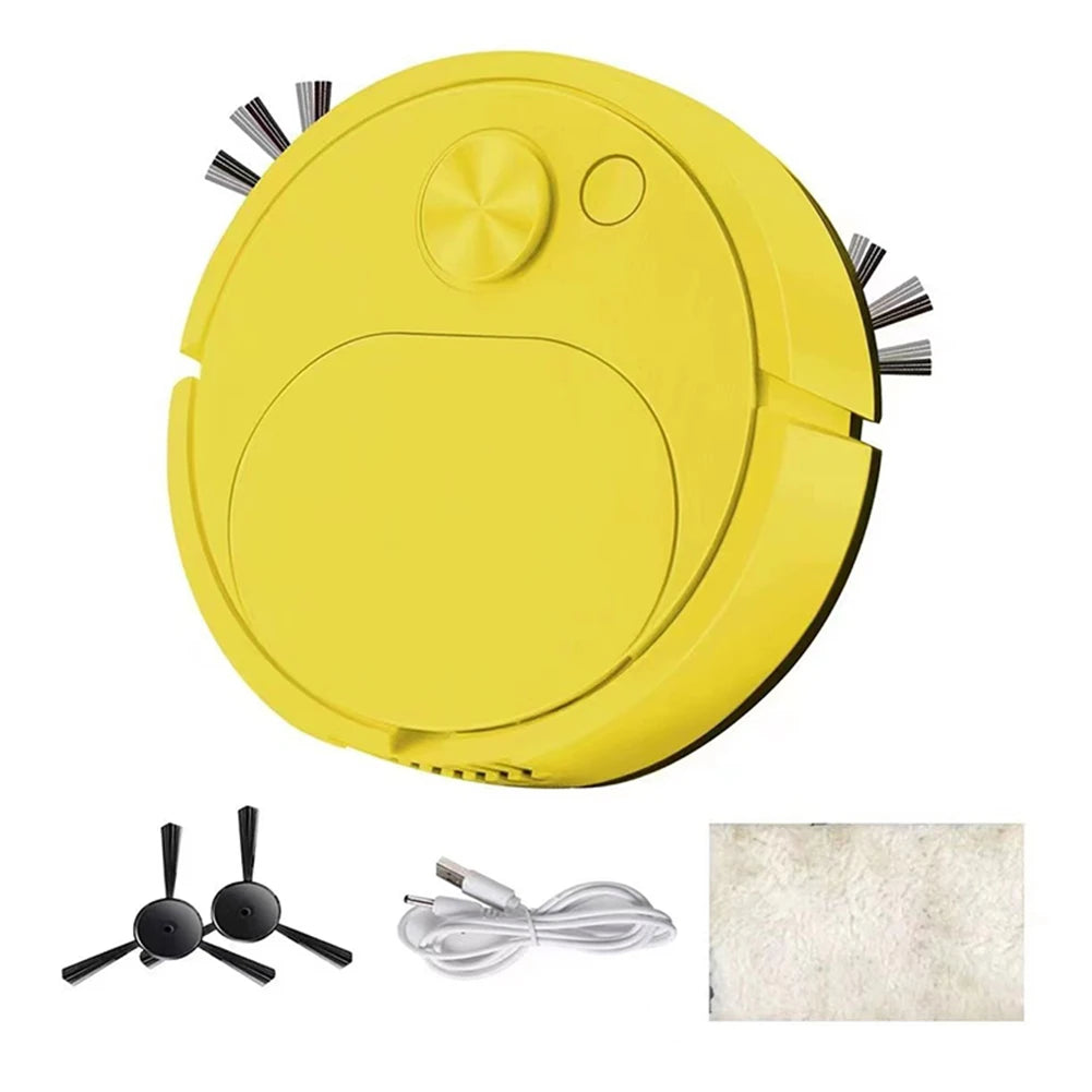 1 Pcs For Ultra Thin Robotic Vacuum With Mop Mopping Robot Hoovers For Pet Hair Cleaning Sweep Floor For Home Office