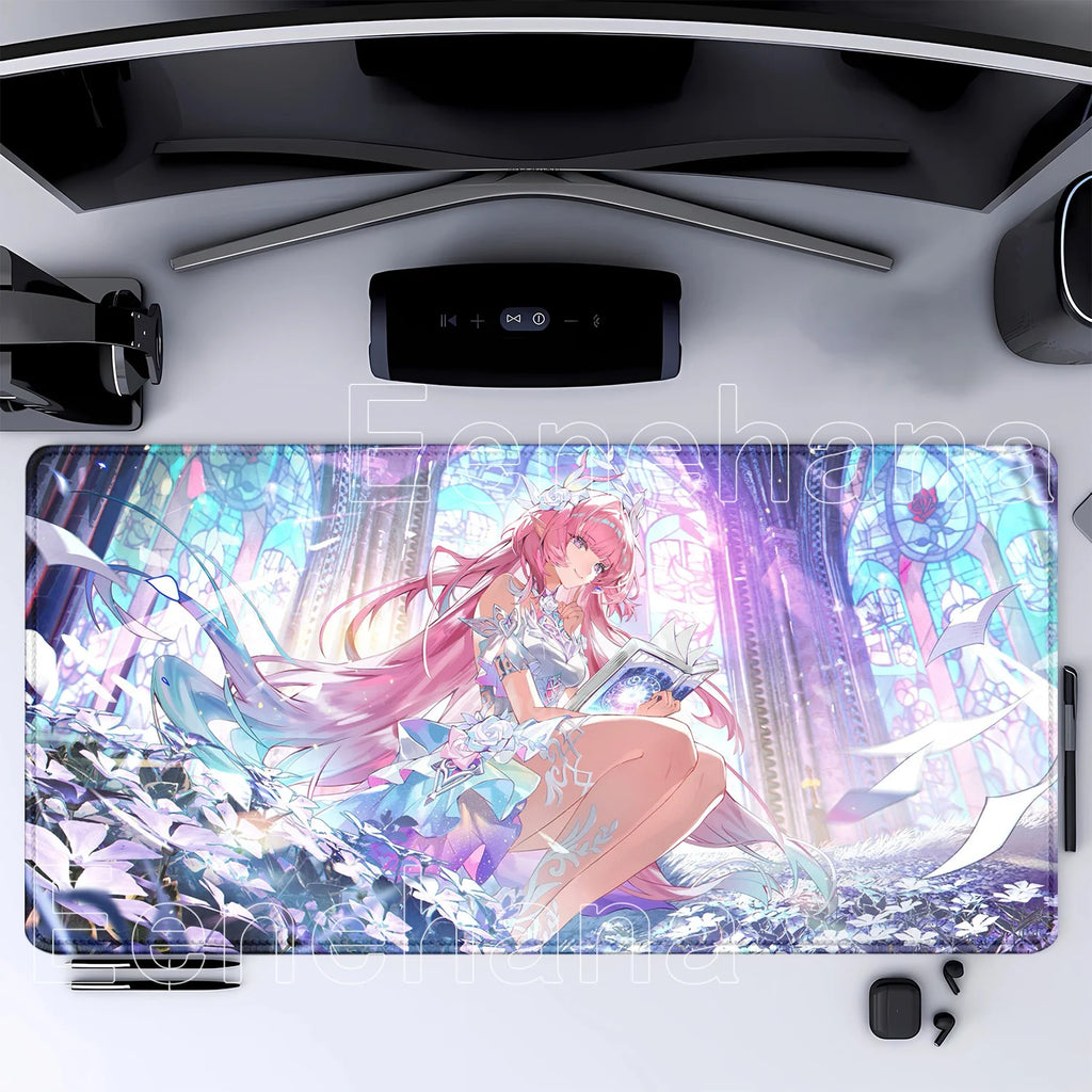 Mouse Pad Honkai Star Rail Cyrene HD printing Pretty Gaming Lock Edge Large Rubber Anime kawaii Mousepad Laptop offices Desk Mat
