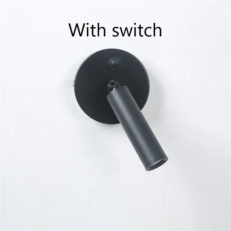 Modern Wall Lamps Folding with Switch LED Reading Spot Light for Home Study Wall Lights Bedroom Bedside Living Room Decor Light