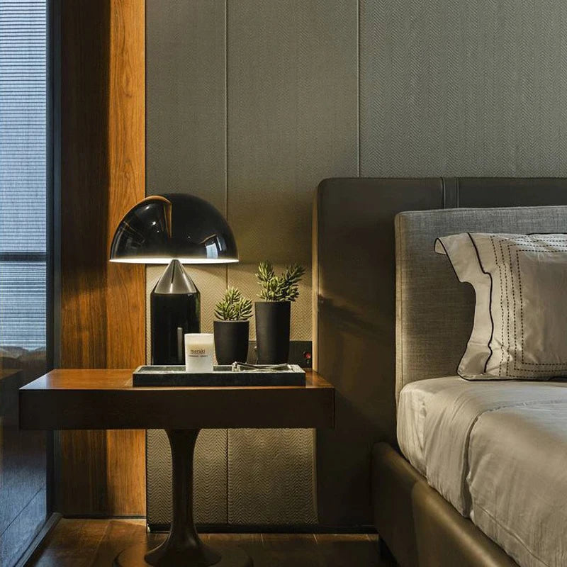 Italian Designer Mushroom Table Lamp Led Desk Light