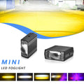 LED Car Grille Spotlight Projector Len Light DRL 120W 12000LM Super Bright Motorcycle Auxiliary Spotlight 6000K/4500K/3000K 12V