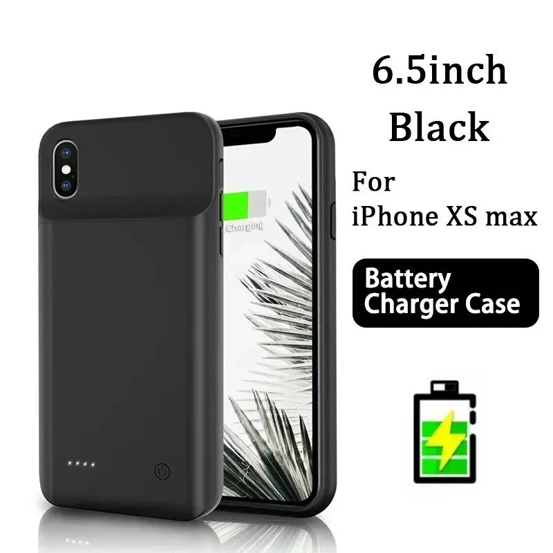 10000Mah  Battery Charger Case For iphone 14 Plus 15 Pro 12 Pro Max 11 Pro X XS XR XS Max 6 6S 7 8 Plus Battery Case Pow