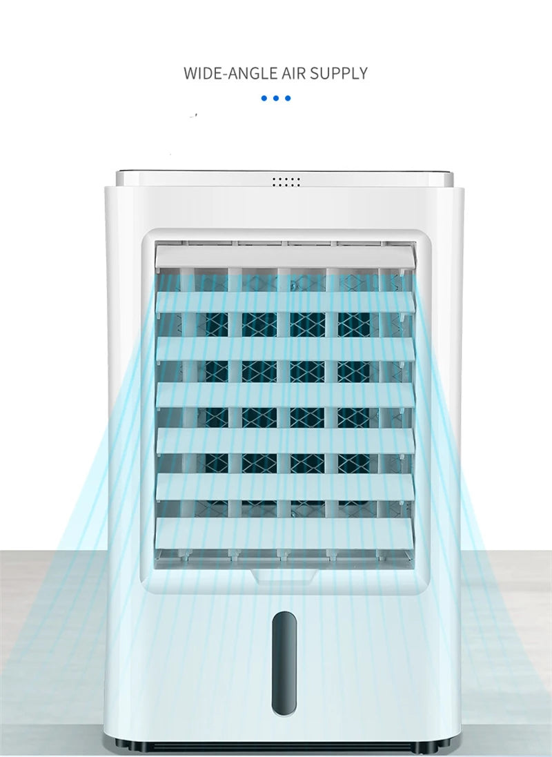 A-201 Cooling Only Air Cooler Household Air Condition Fan 3 Gear Air Conditioner Mini Air-Conditioning Fan Water-Cooled Fan