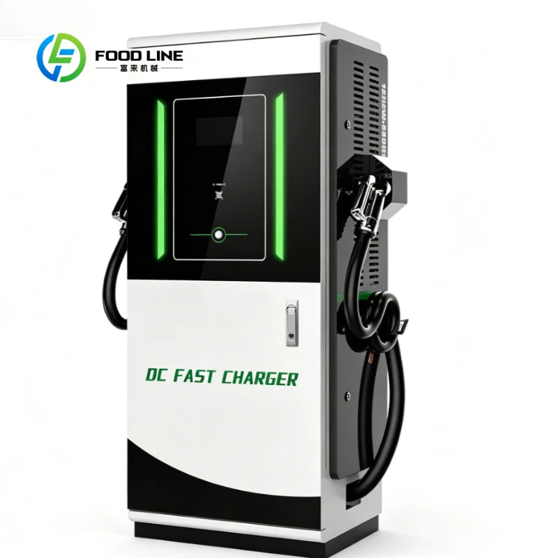 Customized High Power 120kW DC Fast EV Charging Station, Commercial Electric Car Charger Supporting Battery Storage