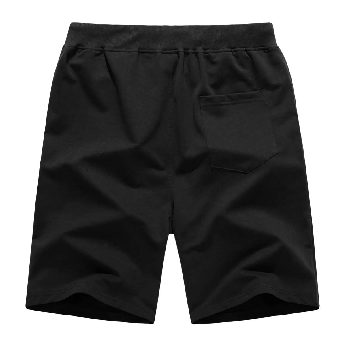 TACVASEN Summer Cotton Running Track Shorts Mens Casual Jogger Shorts Elastic Waist Athletic Workout Zipper Pockets Short Pants