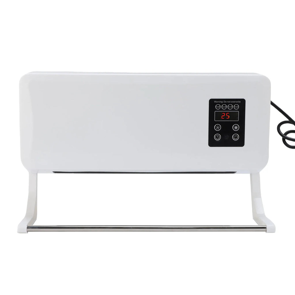 Wall Hanging Heater Cooler Space Saving Efficient Low Noise Wall Mounted Air Conditioner Portable Versatile for Bathroom