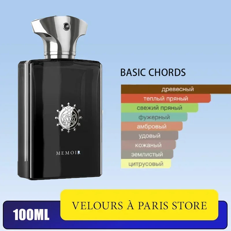 100ml Unisex Eau De Parfum Long Lasting Luxury Niche Perfume for Men Women with Oud Woody Oriental Floral  for Romantic Evenings