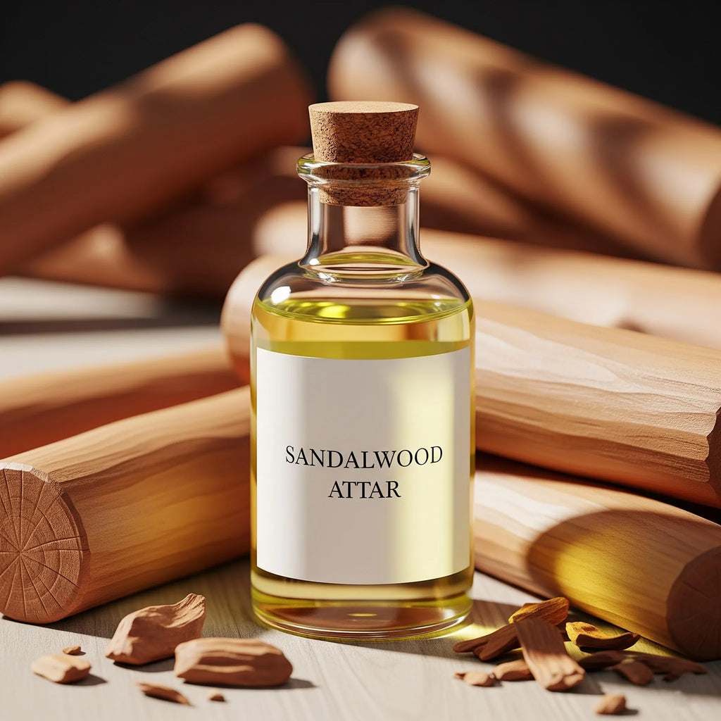 Luxury Woody Sandalwood Attar Fine Fragrance Base For Niche Perfume Brands