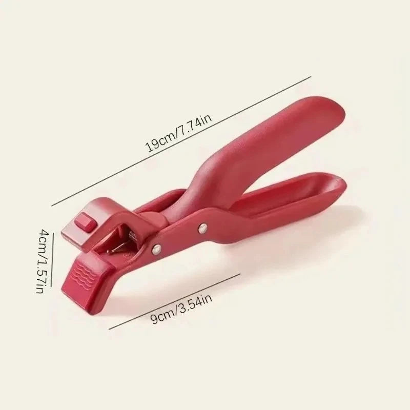Non-Slip Stainless Steel Bowl Clip Anti-Hot Plate Gripper Portable Dish Lifter Holder for Hot Pot Pan Kitchen Gadgets Cooking To