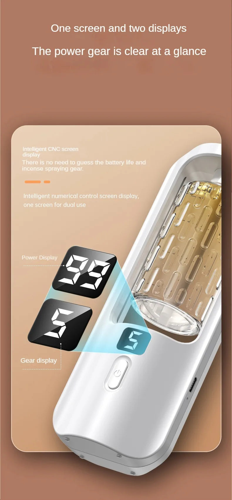 50ml Wall-mounted Oil Aromatherapy Machine Deodorization Fragrance Humidifier Air Purifying For Home Bedroom Toilet Hotel Office