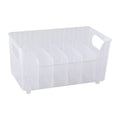 Plastic Food Packet Organizer Bins for Kitchen Drawer Storage Snack Bags Sugar Packets Dividers Fridge Cabinet Seasoning Holders