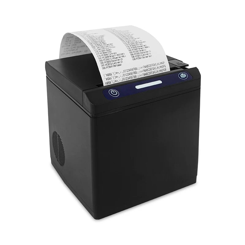 ljc new High Quality 80mm Auto Cutter Kitchen Thermal Printer for POS Receipt Cube Printer 1-Year Warranty 203DPI Stock Availabl