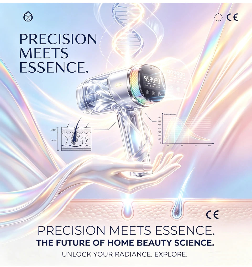 Electric IPL Permanent Laser Hair Removal Epilator for Women Facial Shaver Makeup Machine Men's Hair Cutting Tool