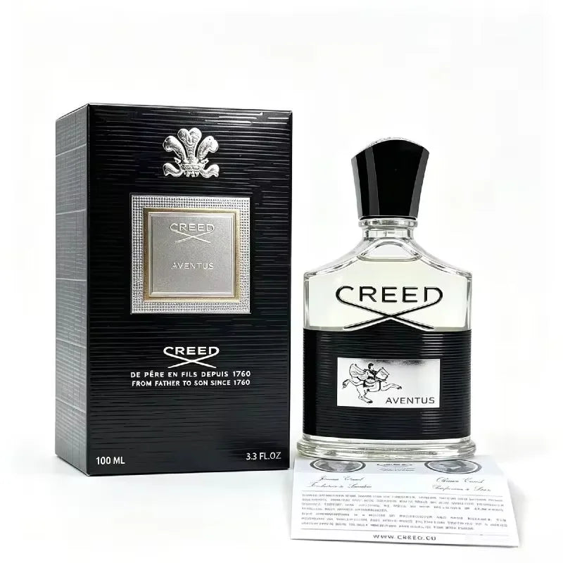Creed Aventus Eau De Parfum Spray 100ml / 3.3oz Tester Luxury Fragrance for Daily Wear without Cap