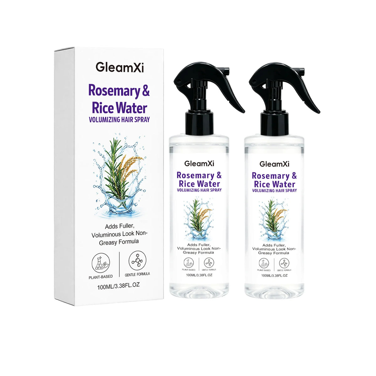 Rosemary Rice Water Hair Spray Hair Serum Smooth Hair Smooth Hair Nourish Hair Roots Hair Serum Suitable for All Types