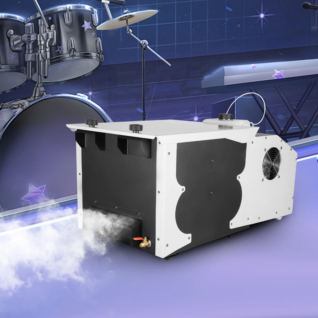 3000W 2L/67.63oz Fog Sprayer Stage Show Effect Ice Fog Producer Stage Fog Machine, Low Lying Smoking  for Creating Exciting Visual Effects Remote Control