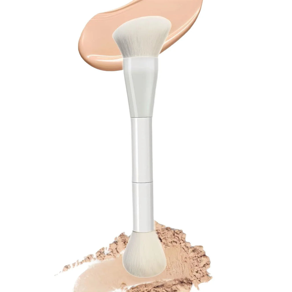 New Dual-Ended Foundation Brush Double-Ended Powder Blush Concealer Brush Contour Brush Blush Brush Makeup Brush Professional