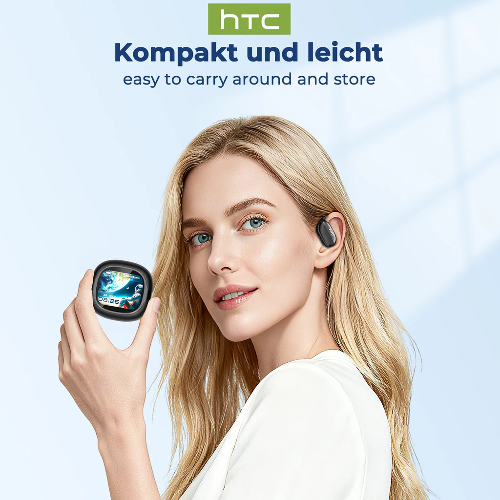 Bluetooth Headset Surround Sound Hi-Fi Stereo Comfort Fit Lightweight Open Ear for Sport Running HTC NE58 Wireless Earbuds