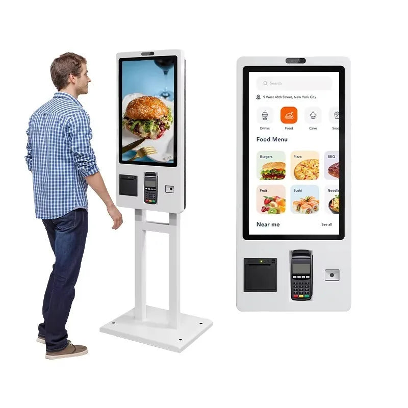 Customizable Touchscreen Self-Service Ordering Terminal for Restaurants OEM/ODM Payment Kiosks at Factory Price