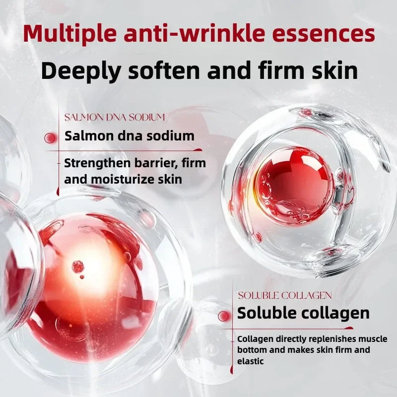 Effective Korea 5ml Salmon DNA  Ampoule Skin Booster Serum Kit Skin Whitening Moisturizing For 0.3mm Meso Serum Good Quality