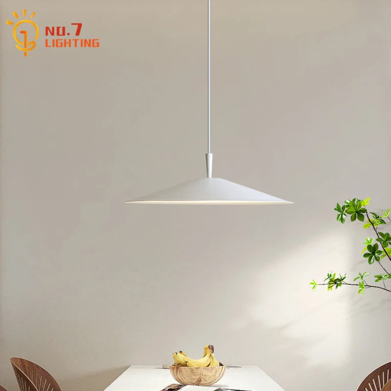Modern Minimalist Black/White Designer Ceiling Chandelier Lights Modern LED Indoor Lighting Living/Dining Room Kitchen Island