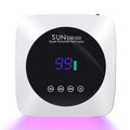 180W UV LED Nail Lamp 57LED Rechargeable Nail Dryer For Curing Polish Gel Wireless Manicure Machine With Smart Sensor Salon Tool