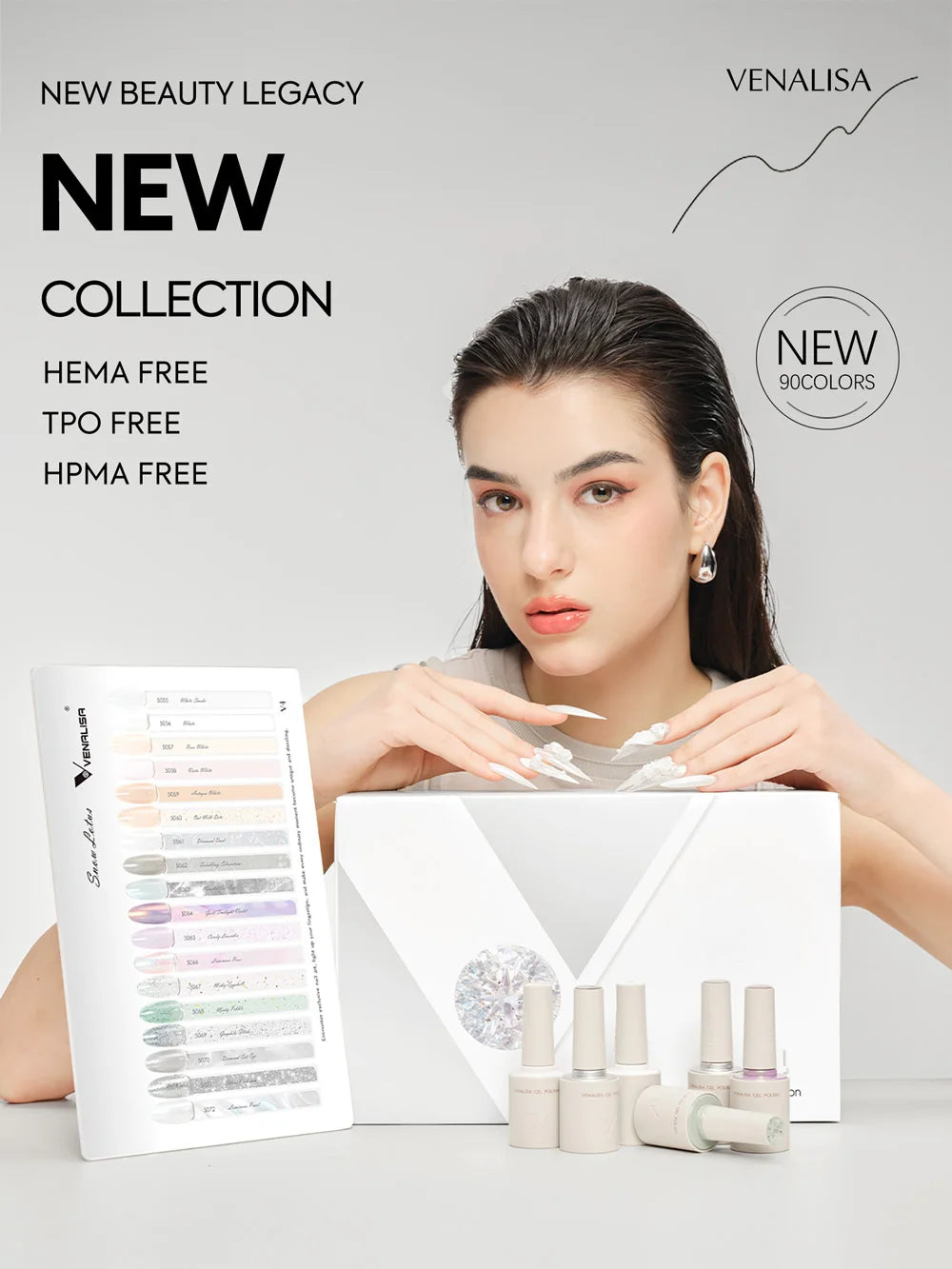 Venalisa TPO Free Earth Brown Autumn Color Collection Nail Gel Polish Soak Off UV LED Gel Varnish Gorgeous Gel Nail Manicure
