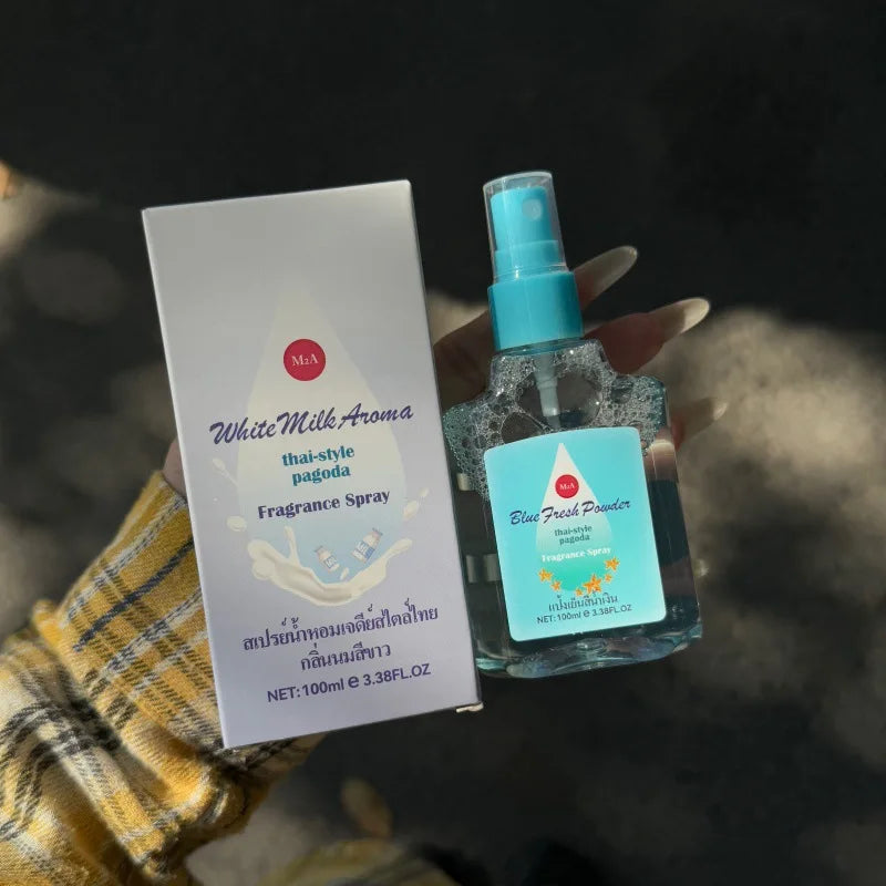 Floral Unisex Fragrance High-end Baby Milk Scented Pagoda-shaped Eau De Toilette Fresh Vanilla Lavender Deodorizing Body Spray