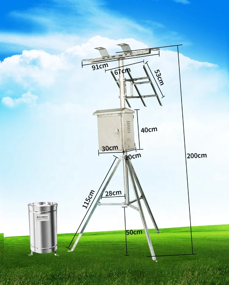 CE OUTDOOR WIRELESS HIGH PRECISION SUPPORT for CUSTOMIZED INSTALLATION SIMPLE INTEGRATED WEATHER STATION SENSOR