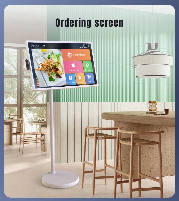 24-Inch 32 LCD built-in battery touchscreen monitor