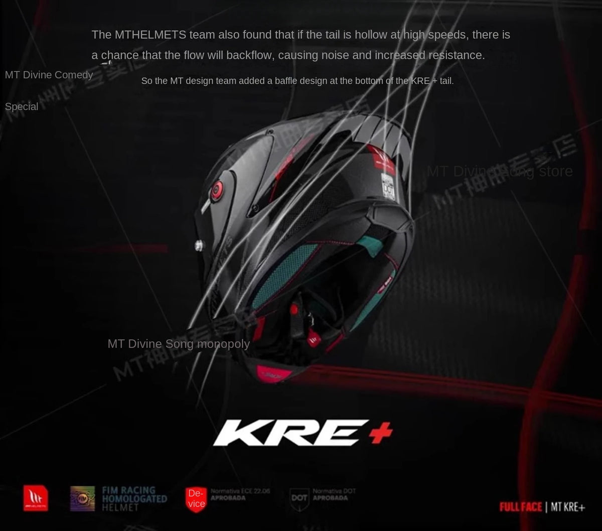 MT KRE+ Carbon Fiber Motorcycle Helmet ECE DOT Approved Full Face Professional Racing Off-road Helmet Cascos Para Moto for FIM