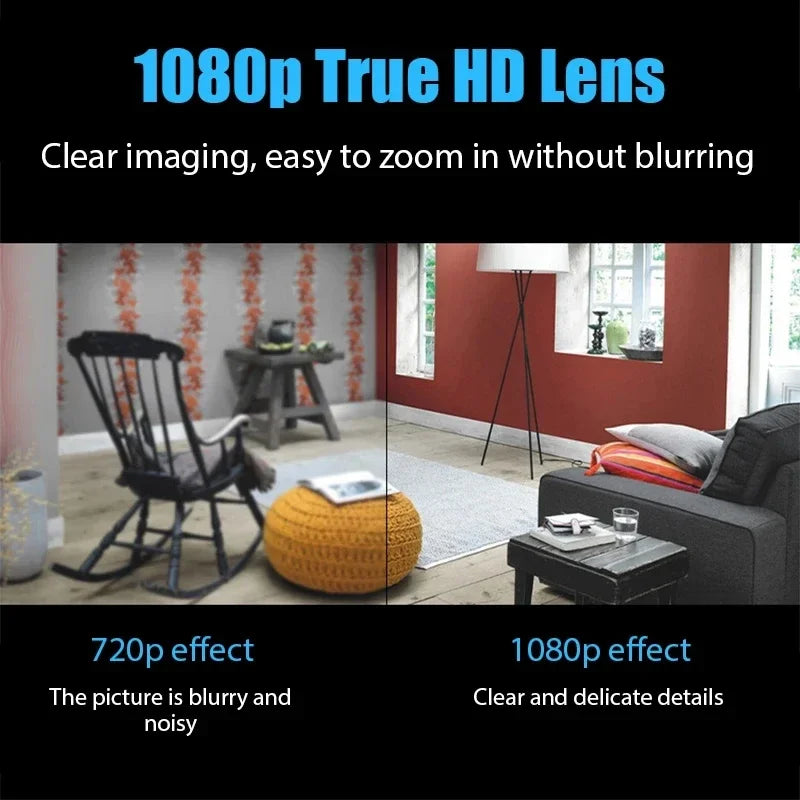 HD 1080P Mini Camera Wireless WiFi Baby Monitor Indoor Safety Security Surveillance Night Vision Camera IP Camera Recorder ﻿