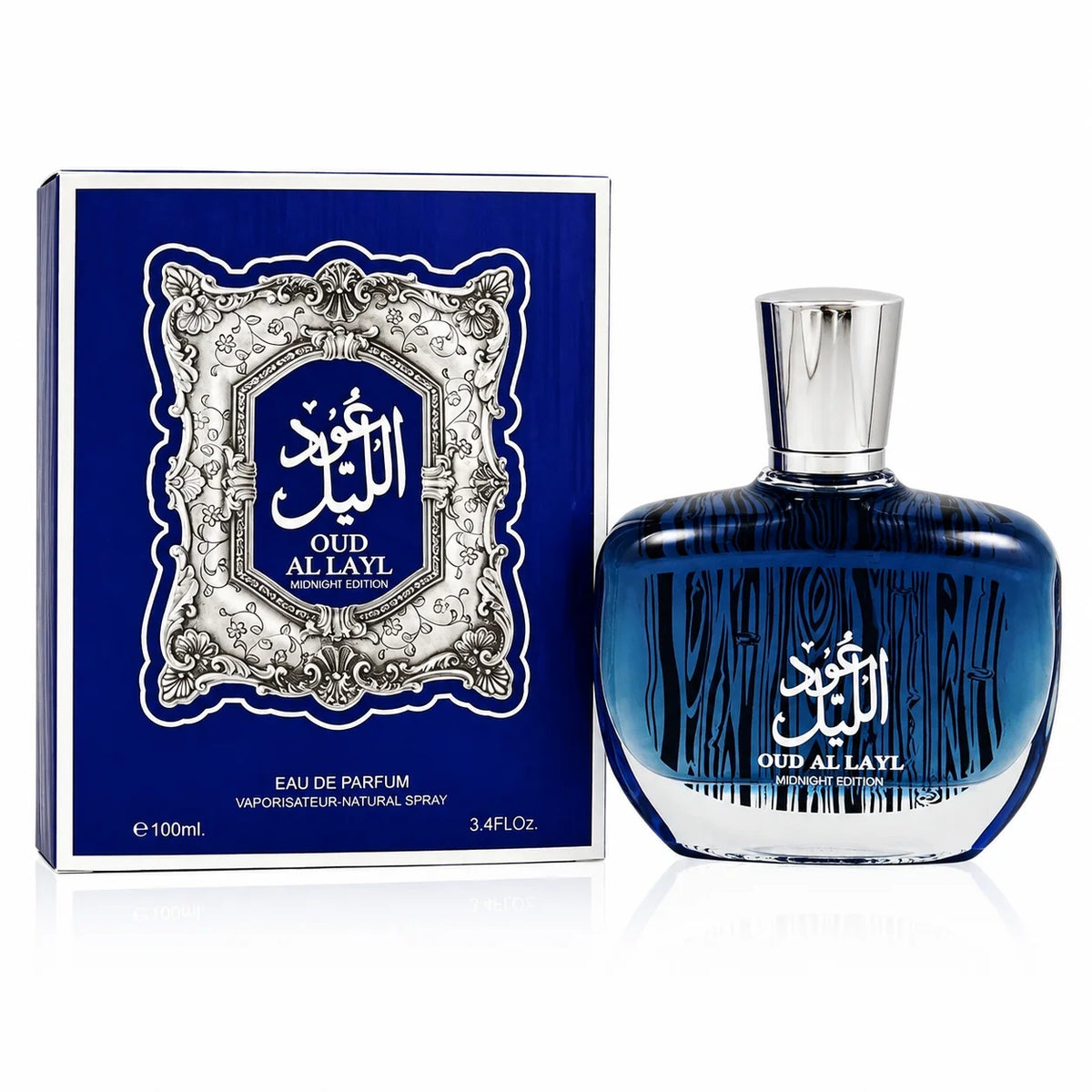 Luxury Oriental Oud Al Layl Eau De Parfum Long Lasting Fragrance Spray For Men And Women Arabian Perfume Body Mist Scent