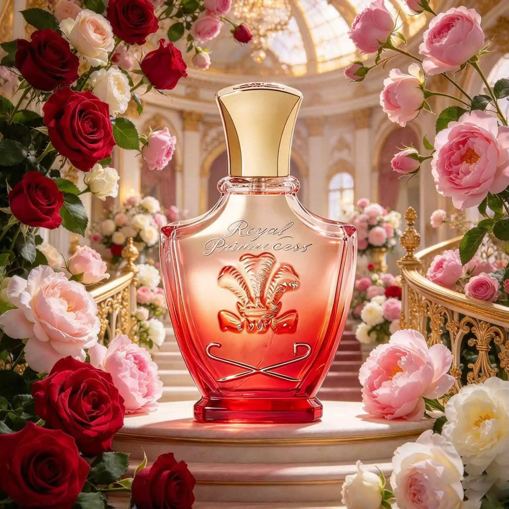 Royal Princess Oud Ebony Perfume, Floral Amber Tone, Ladies' Perfume, 7.5ml  2.5oz, Lasting Fragrance, Raspberry, Jasmine, Ebony, Patchouli, Daily Commuting Fit, Suitable For Birthday And Anniversary Gifts.