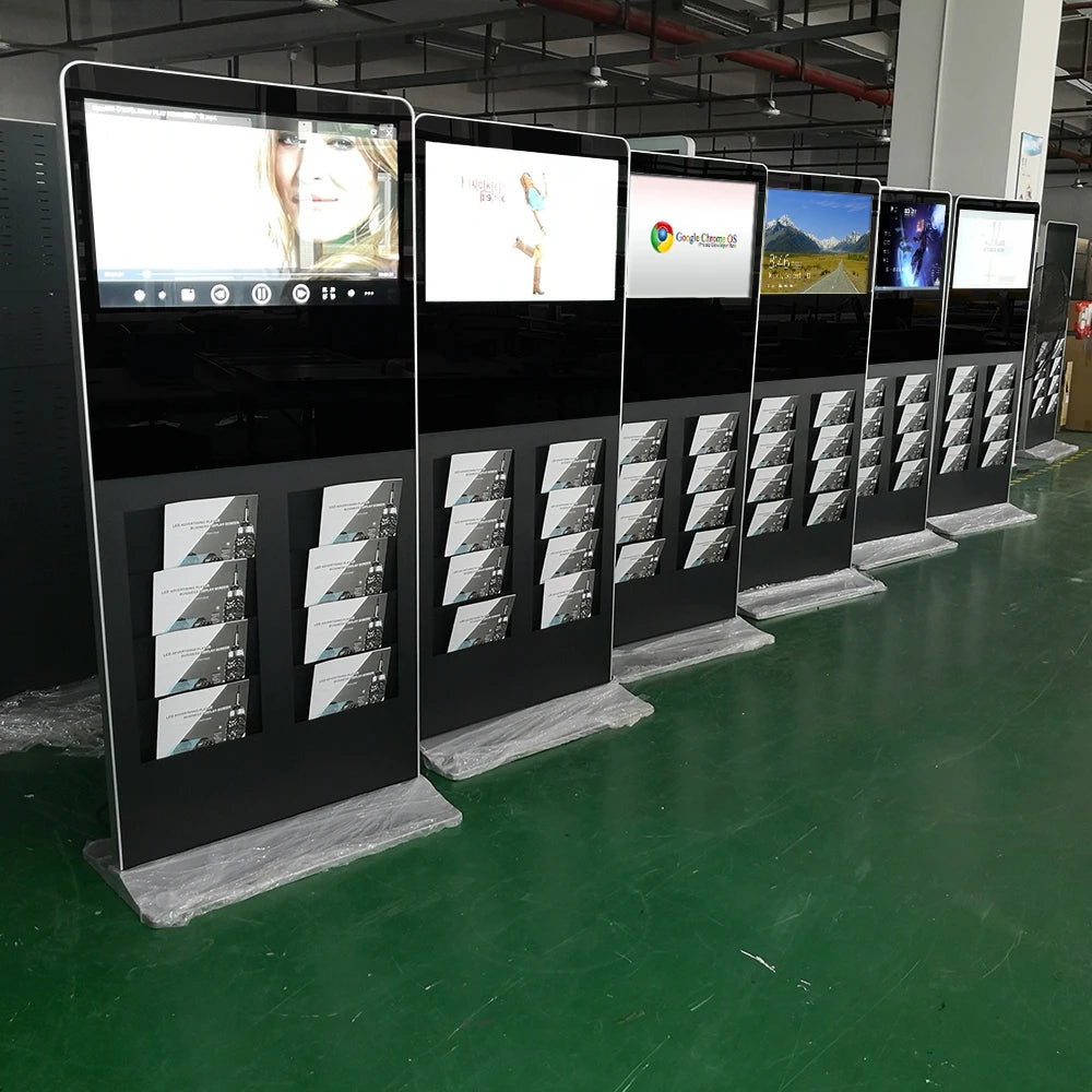 21.5 32 43 Inch Shopping Mall Android Interactive Touch Screen Digital Signage Display Floor Stand Lcd Self Service Kiosk