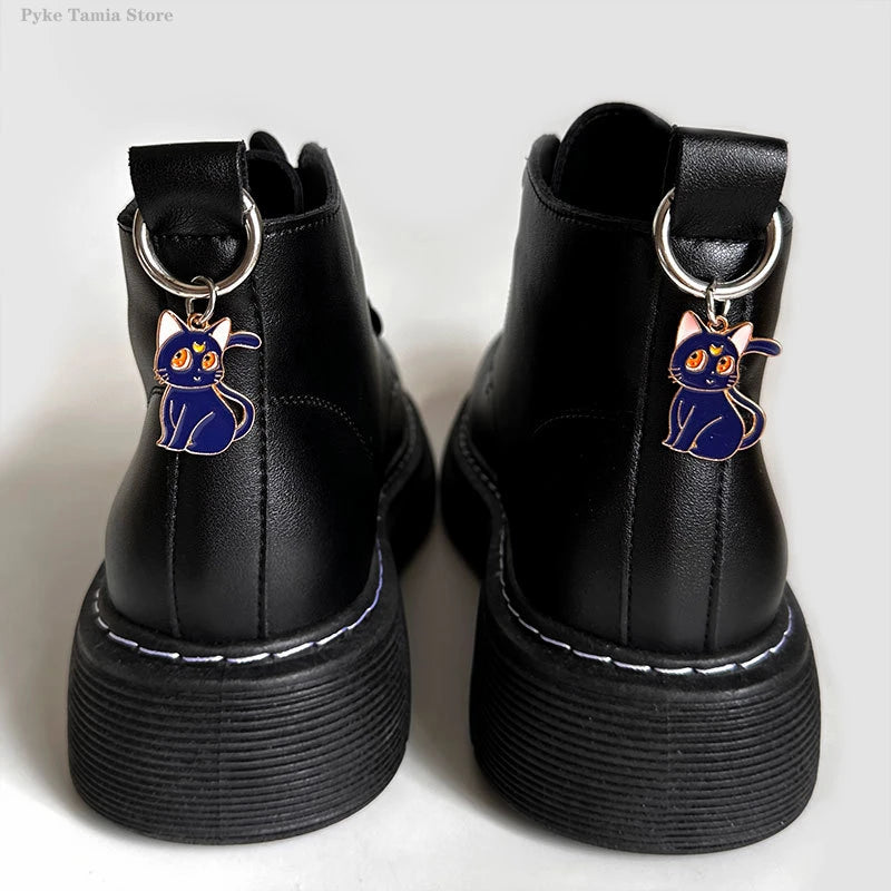 2pcs Shoes Accessories Skull Hand Metal Snake Boots Shoe Hoes Buckles Heel Decoration Pendant Women Party Cool Fashion Jewelry
