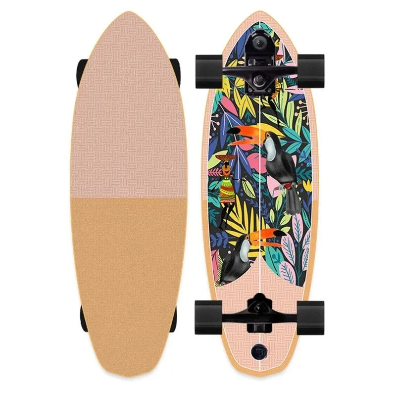 82cm Professional S7 P7 Carver Surf Land Skateboard Highly Smooth Maple Professional Land Surfboard Big Fish Board