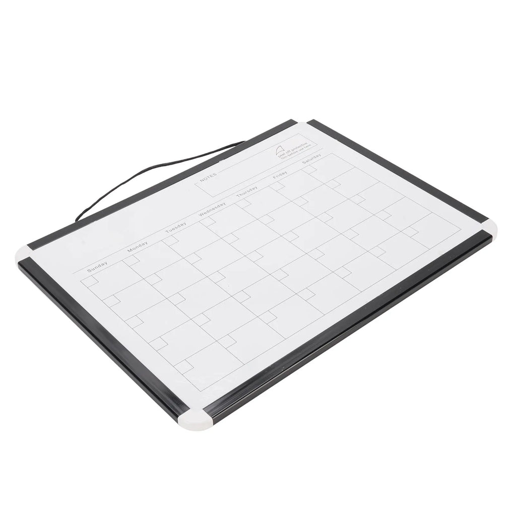 Monthly Calendar Dry Erase Whiteboard Replacement Magnetic Calendar White Board Easy To Write Practical Lightweight for School