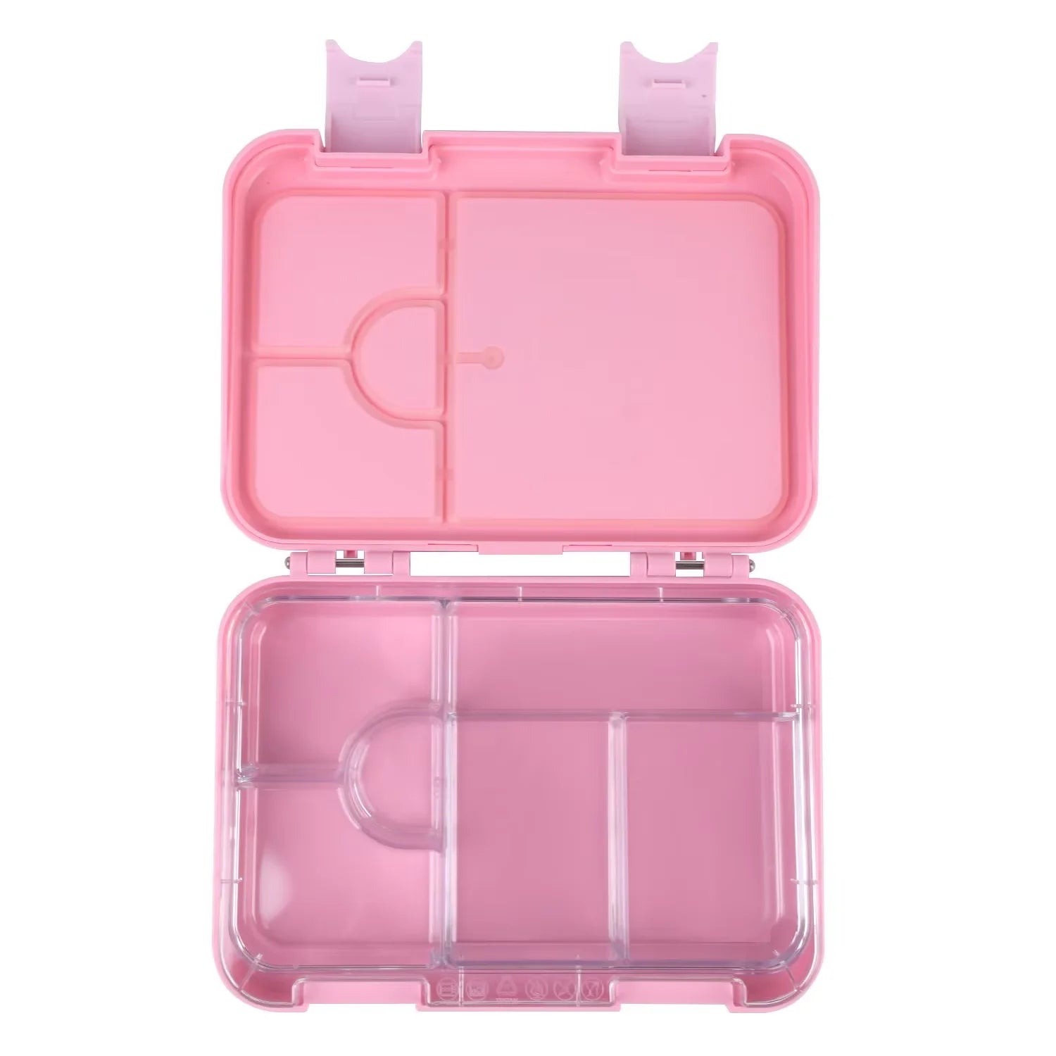 Kids Bento Lunch Box with 4/6 Compartments BPA Free Lunchable Food Container Microwave & Dishwasher Safe for Daycare, School