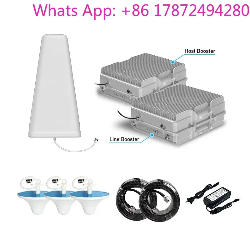 hot sale Lintratek Optical Fiber Repeater 2G 3G 4G 5W  Mobile Signal Cell Phone Optical Fiber Signal Repeater
