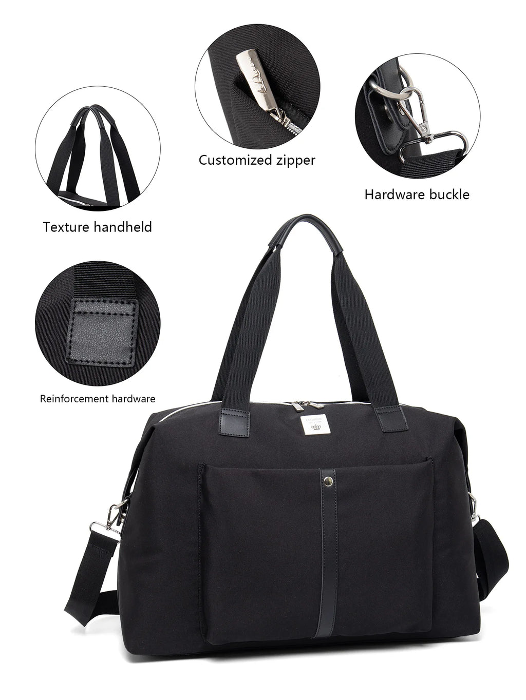 LEQUEEN Large Capacity Mommy Bag Maternity Bag Baby Stroller Hanging Bag Nappy Bags Multifunctional Storage Handbag Baby Items