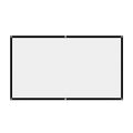 Simple Projector Curtain Home Set Theater Office 16:9 HD Display Projection Screen for Household Bedroom Accessories