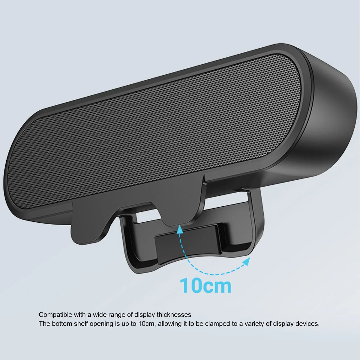 Soundbar Speaker Mini Portable USB Wired Computer TV PC Laptop Desktop Clip Subwoofer Sound Box Music Bocina Coluna Caixa De Som