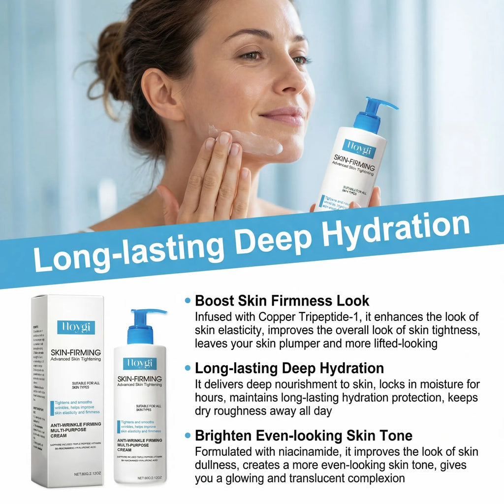Hoygi Skin Firming Essence Lotion Body Cream Copper Peptide Niacinamide Hydrating Brightening Anti Wrinkle Face Body 60g