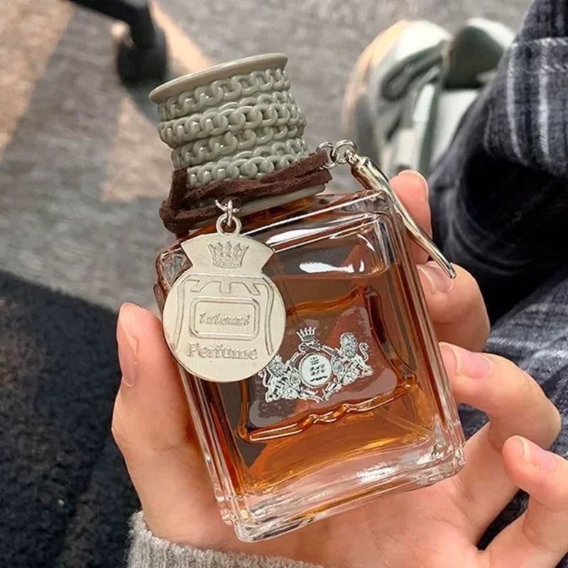 Russian Popular Sandalwood Men's Perfume,luxury Wild Captivating Leather And Cedarwood Notes Perfume,with Amber/musk/ebony Woody