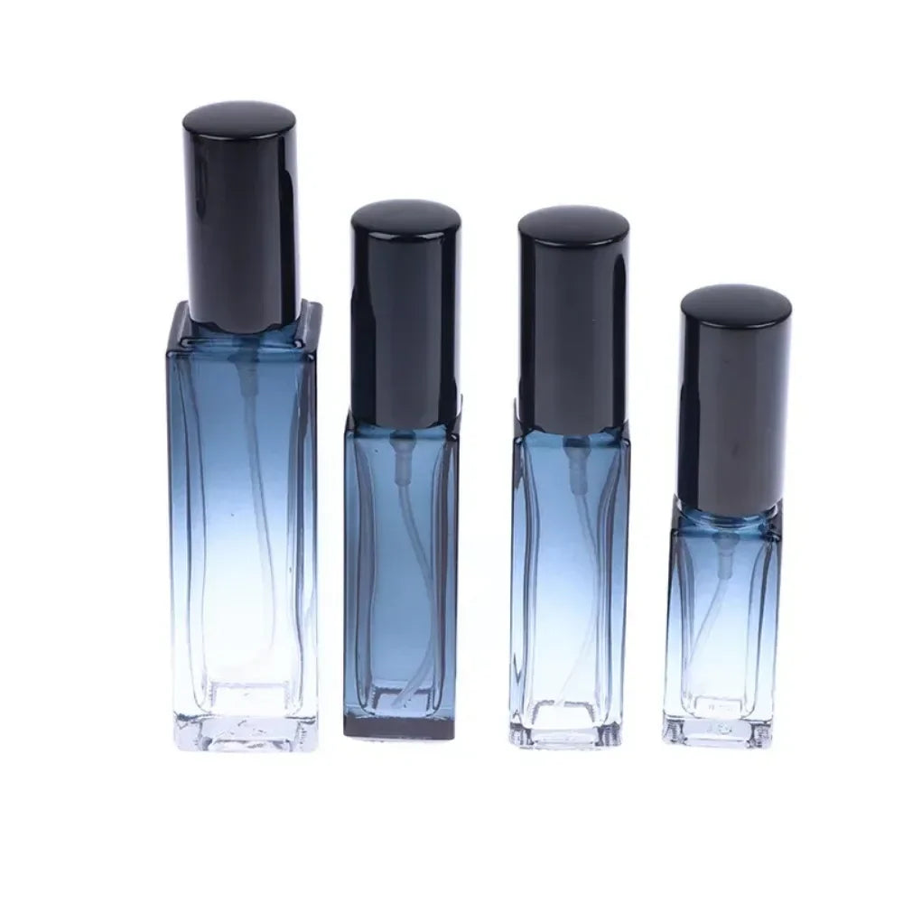 1/3/6PCS SET 5/9/20ml Perfume Bottle Square Glass Spray Empty Bottle Travel Portable Sample Atomizer Refillable Container Mini