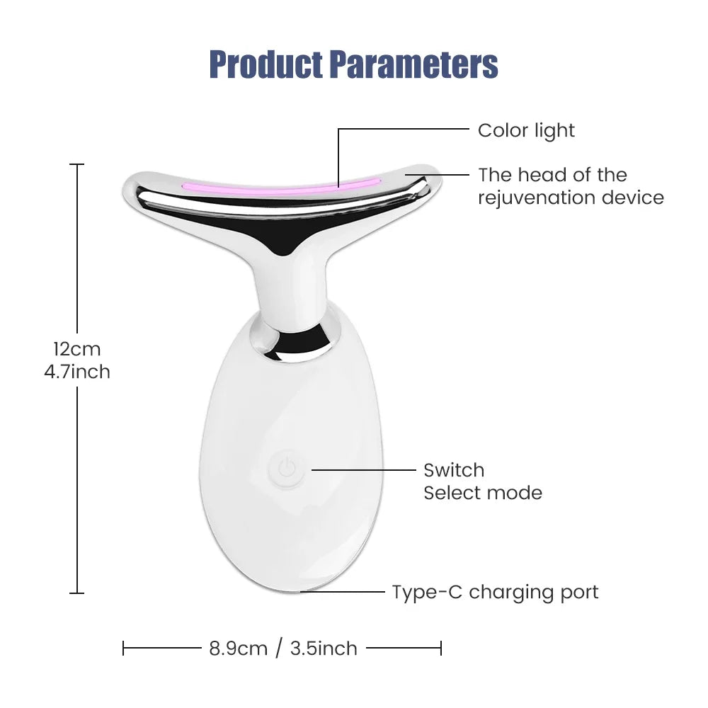 Facial and Neck Lifting Beauty Device, Facial and Neck Lifting Massage Tool, Makes You Look 20 Years Younger.